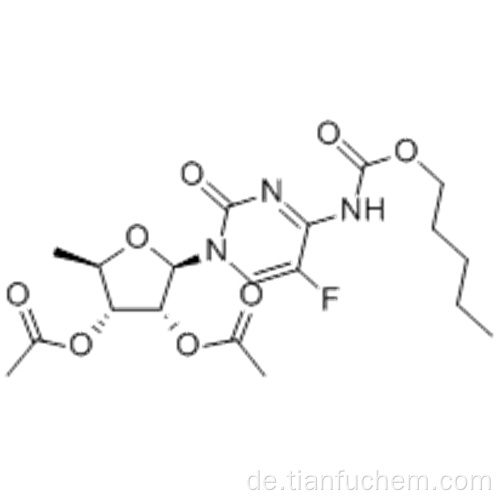 5&#39;-Desoxy-5-fluor-N - [(pentoyloxy) carbonyl] cytidin-2 &#39;, 3&#39;-diacetat CAS 162204-20-8